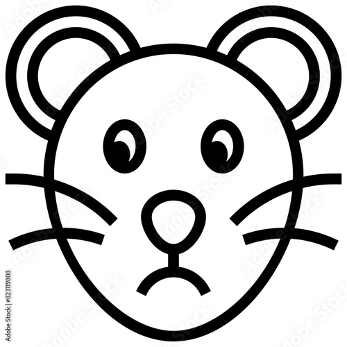 DISAPPOINTED,feelings,Mouse,emotion,animal.svg
