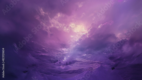 background of renaissance cloud painting Pastel Purple, Pink & Lavender: Dreamy Soft Lighting © GoonDuLagoon