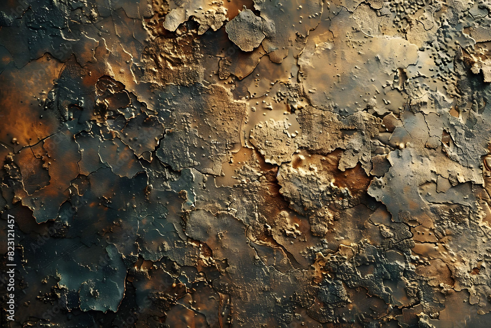 Rusted metal surface close-up on black background Rusted metal surface close-up on black background