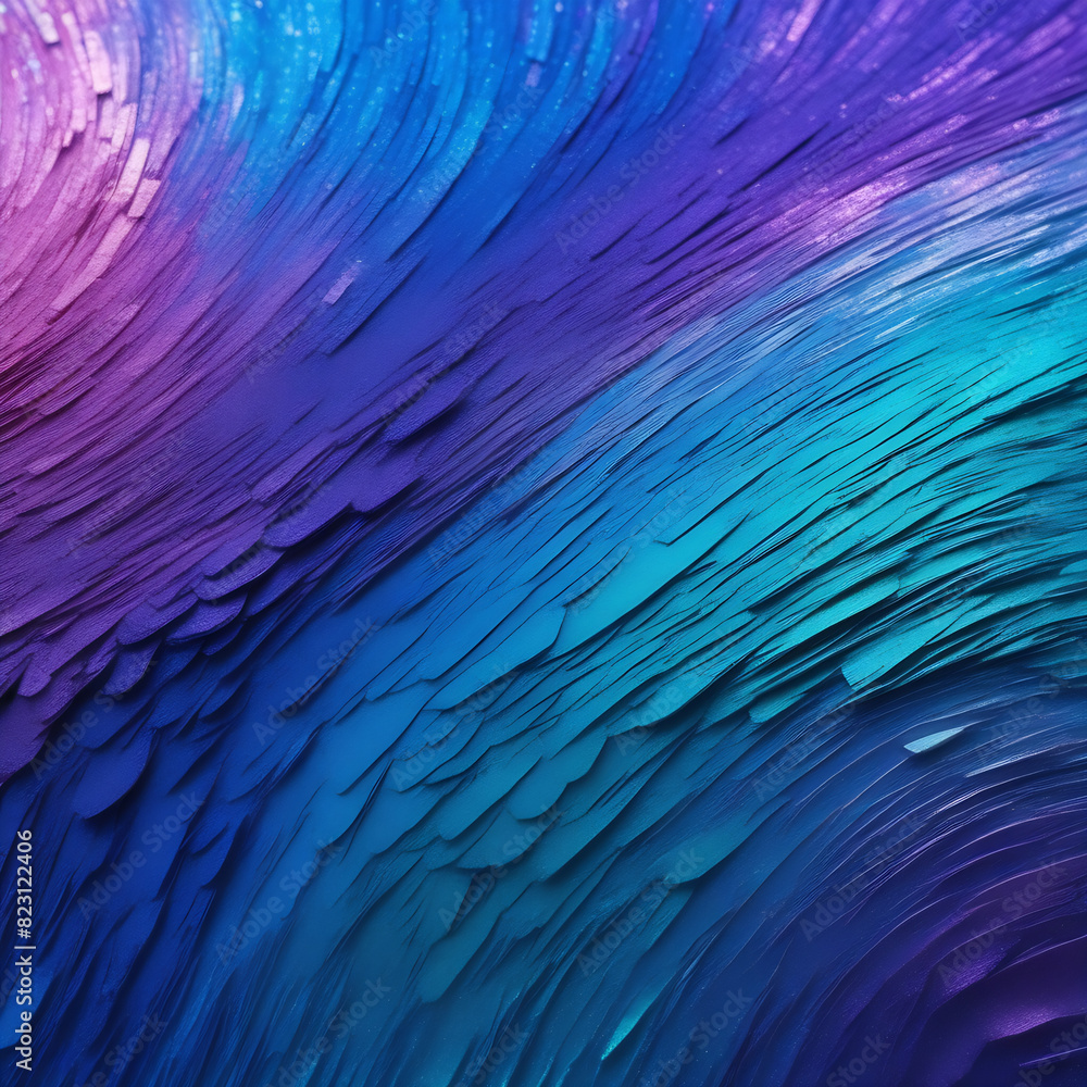 Holographic background consisting of flakes, pollen and colored crystals Holographic background consisting of flakes, pollen and colored crystals