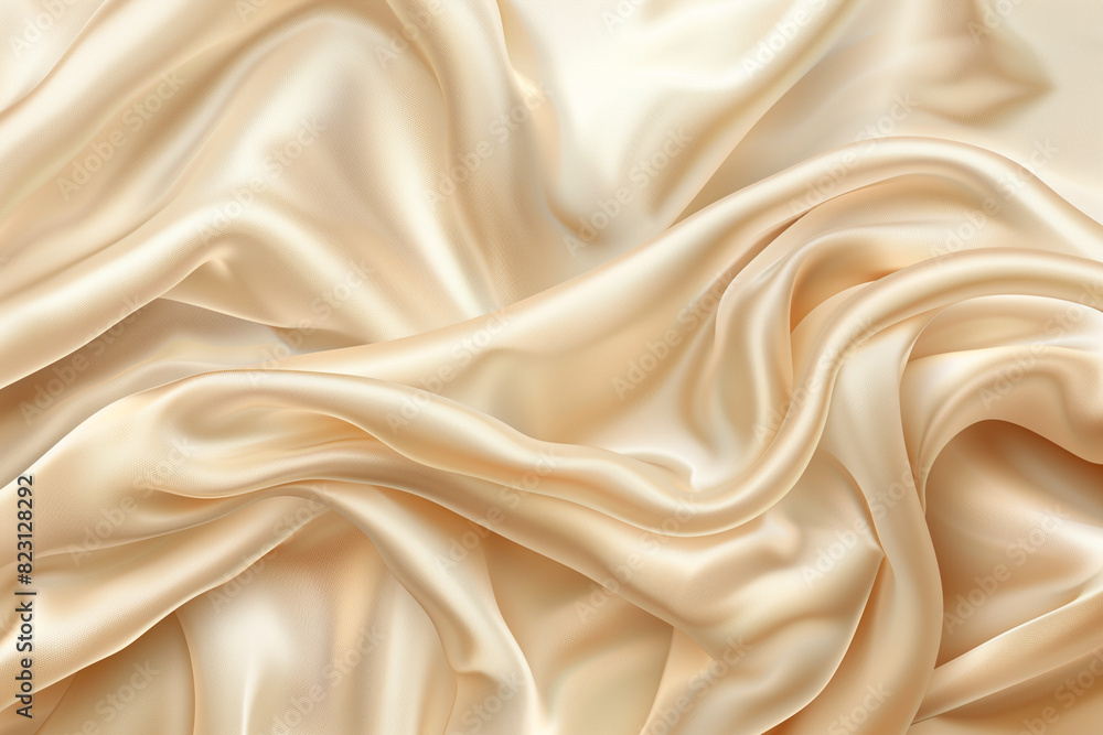 Beige Silk Fabric Background
Beige Silk Fabric Background