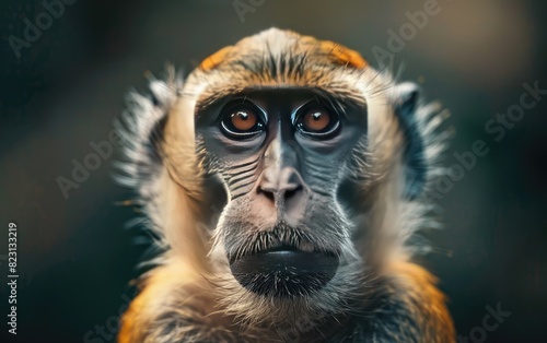 Capturing the Essence of a Monkey in Portrait © Junaid