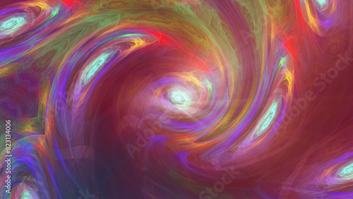 background abstract color mosaic fractal illustration