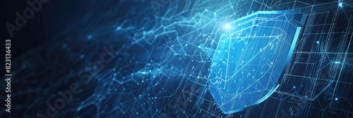 Advanced Cybersecurity Network Protection Concept