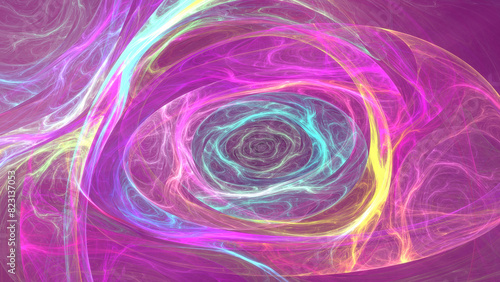 background abstract color mosaic fractal illustration