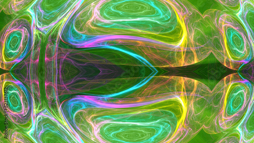 background abstract color mosaic fractal illustration