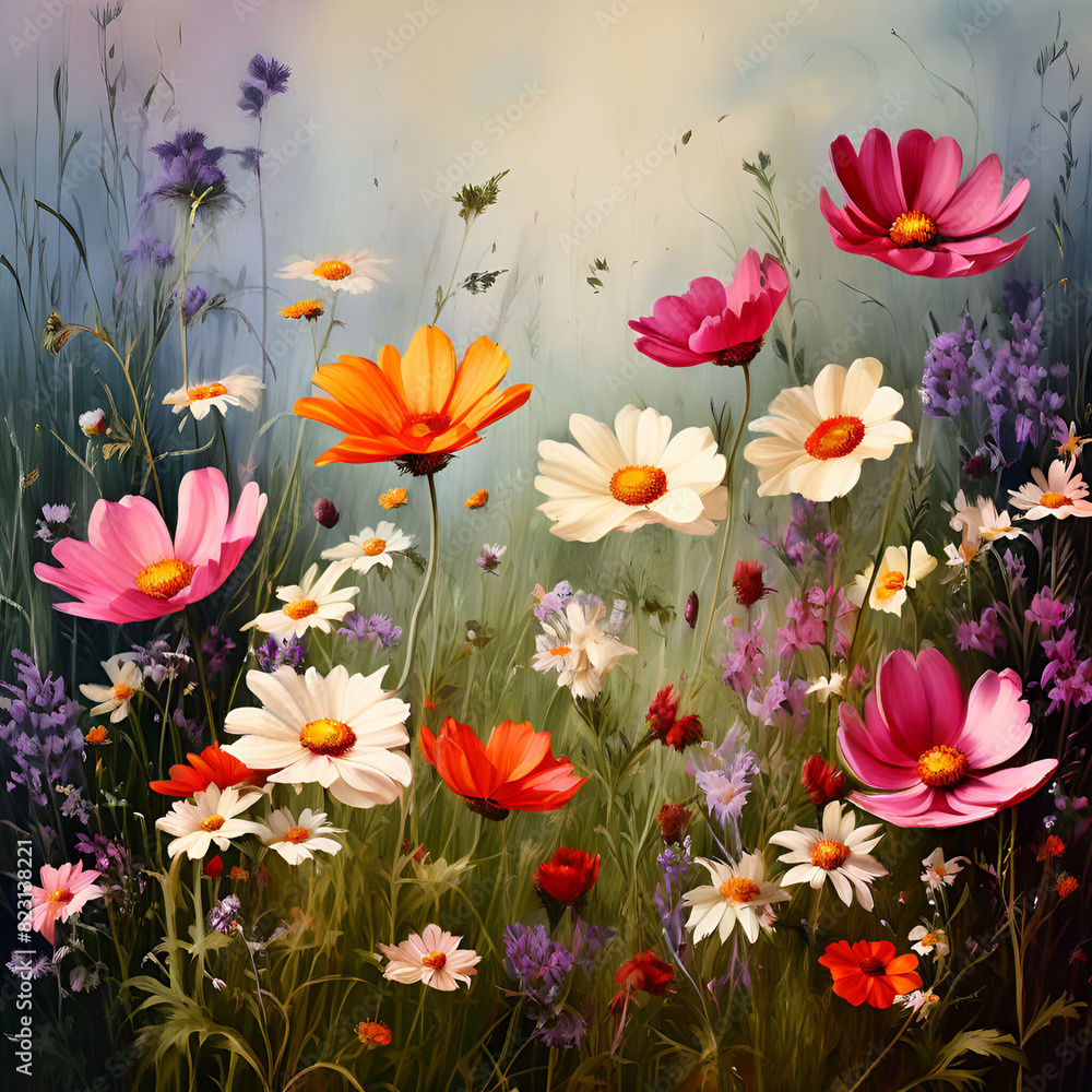 background with meadow flowers,colourful, colours, cosmos, meadow, purple, sunrise, sunlight, background with meadow flowers,colourful, colours, cosmos, meadow, purple, sunrise, sunlight,