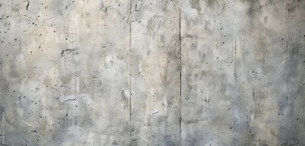 Panoramic View of Textured Concrete Wall Panoramic View of Textured Concrete Wall