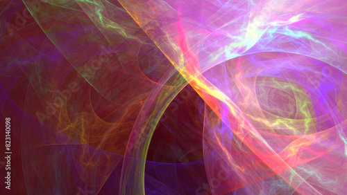 background abstract color mosaic fractal illustration