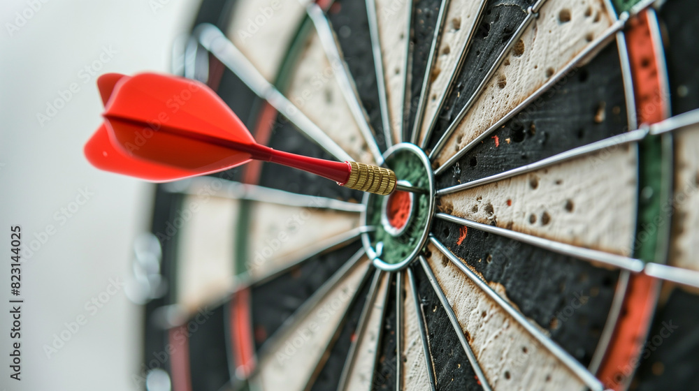 center of a dartboard center of a dartboard