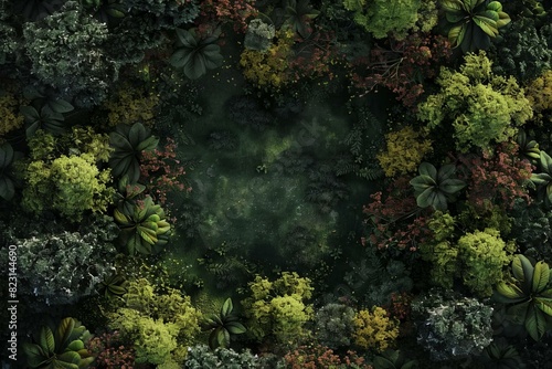 DnD Battlemap Enchanted Forest Battlemap - Intriguing and detailed fantasy setting.