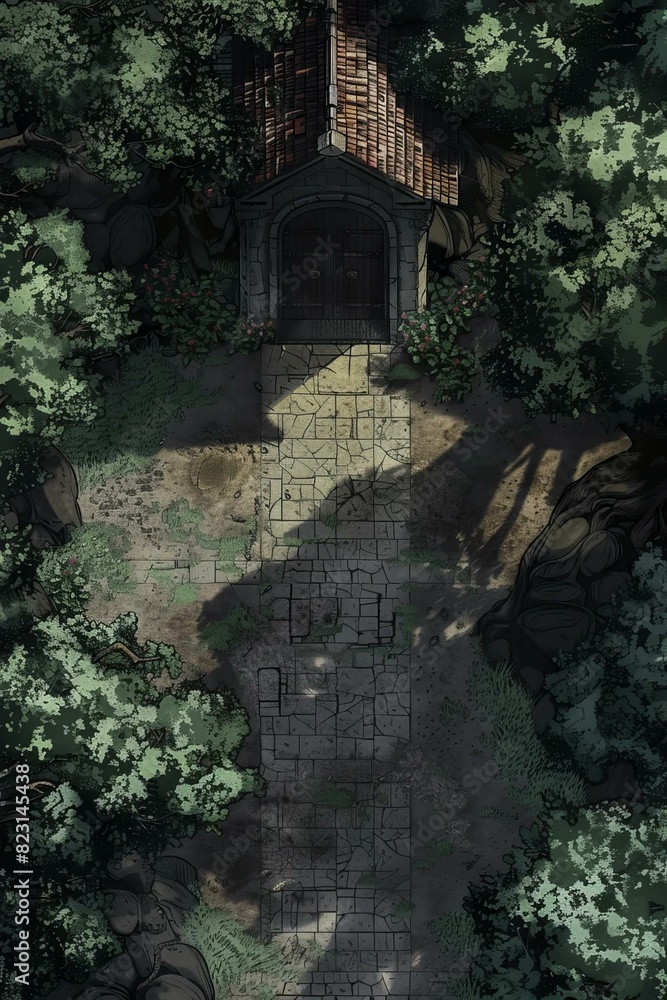 DnD Battlemap Entrance of the Elusive Eclipses: mysterious celestial phenomenon captured. DnD Battlemap Entrance of the Elusive Eclipses: mysterious celestial phenomenon captured.