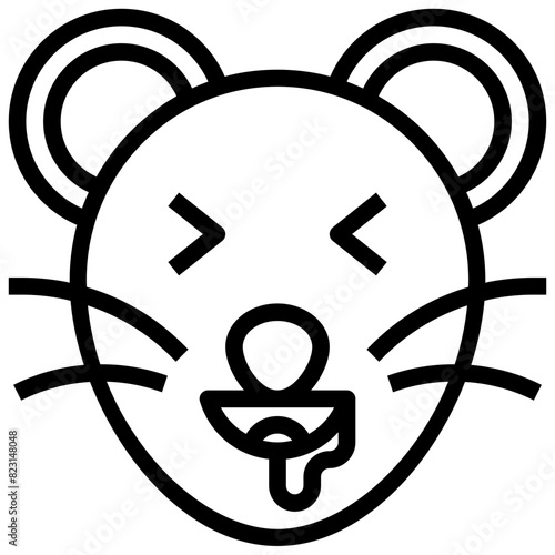 HUNGRY,feelings,emotion,animal,face.svg