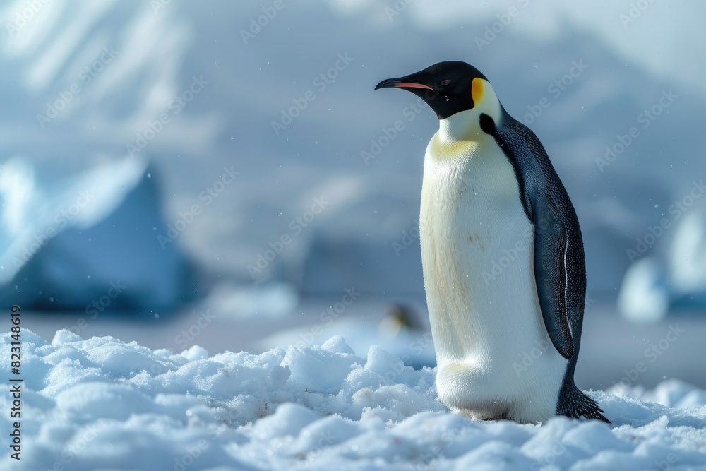 Fototapeta premium The Emperor Penguins of Antarctica