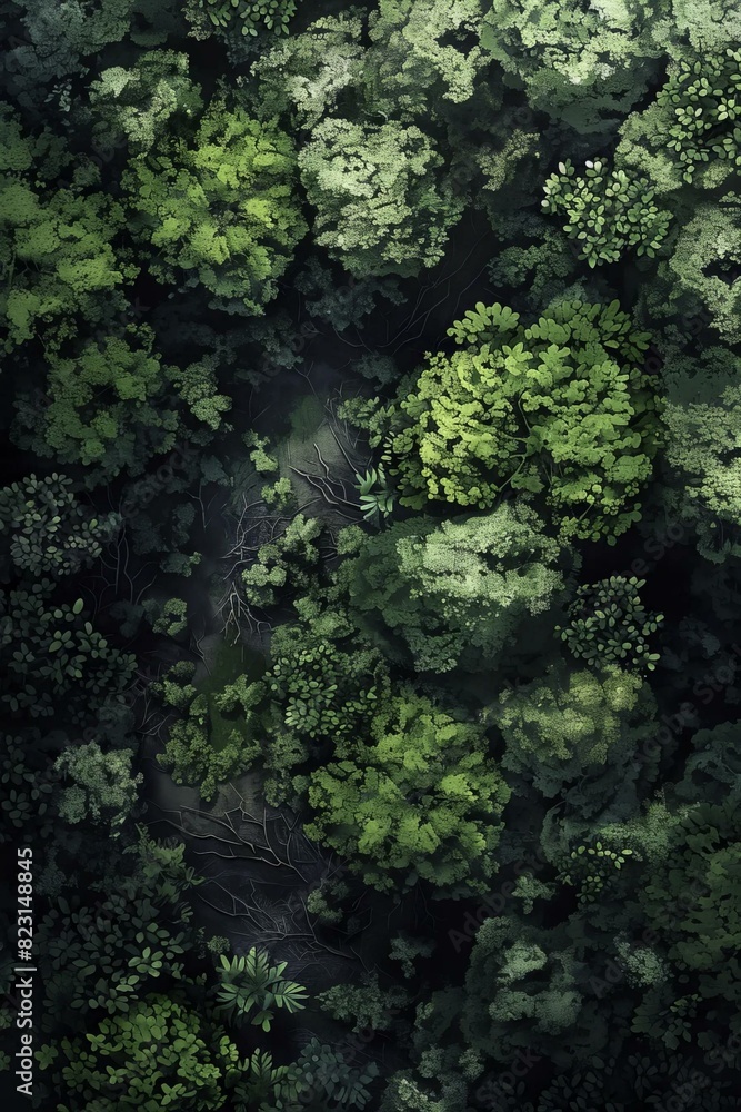 DnD Battlemap Forest of the Silent Shadows - Enchanted forest ambiance. DnD Battlemap Forest of the Silent Shadows - Enchanted forest ambiance.
