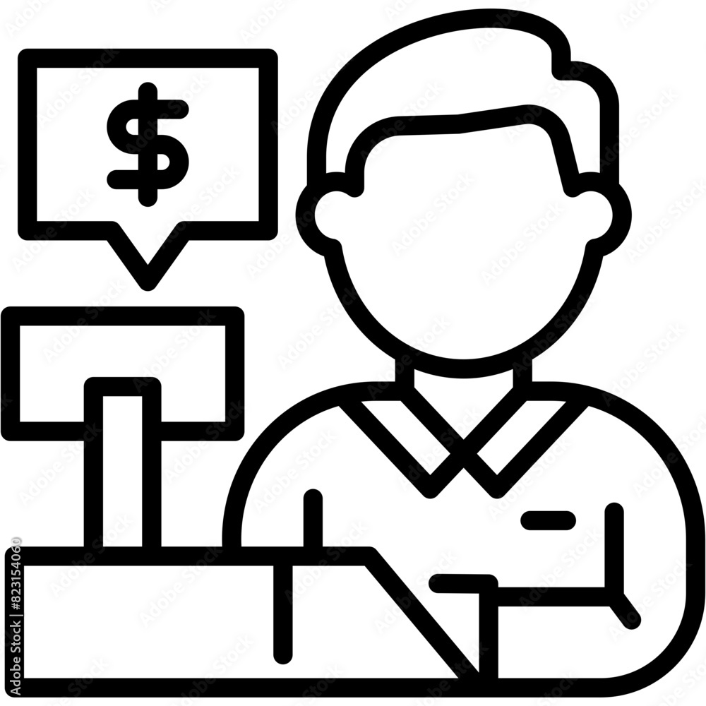 Cashier Icon