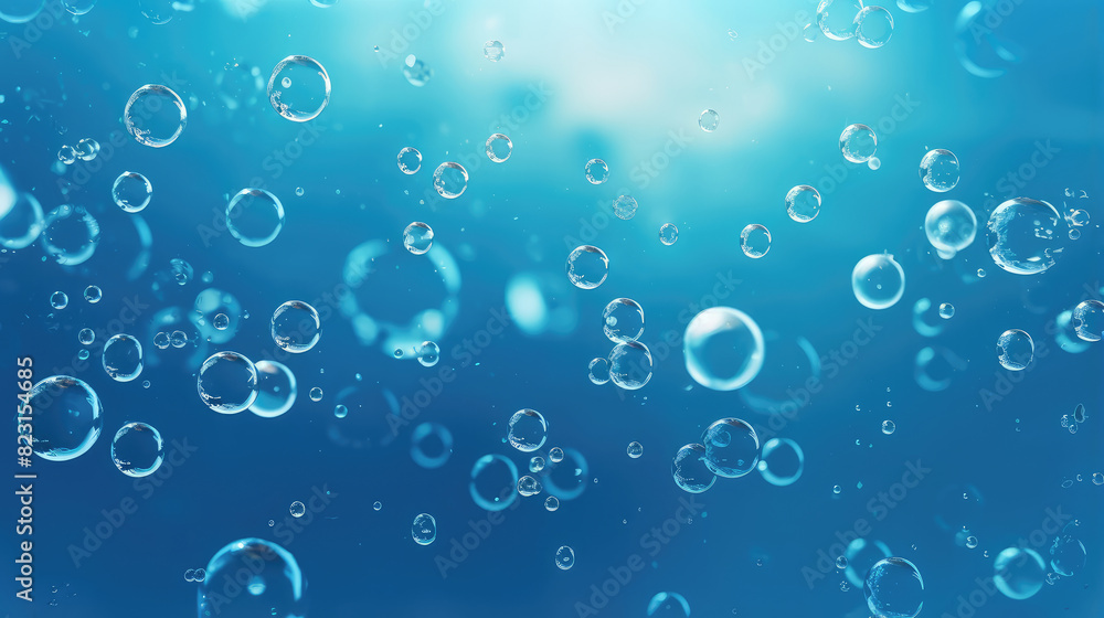 Serene Underwater Bubble Dreamscape Serene Underwater Bubble Dreamscape