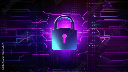 Advanced Cybersecurity Lock on Digital Interface