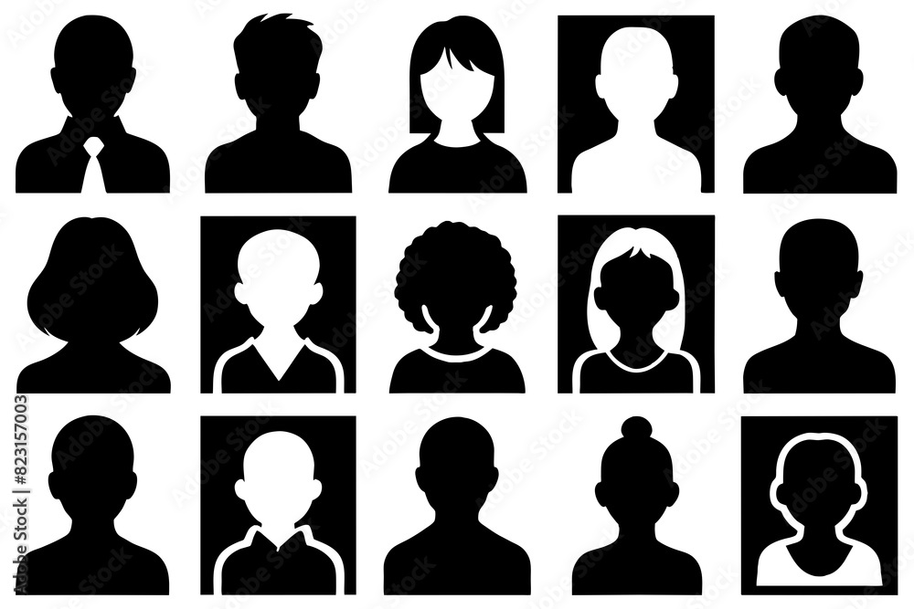 Life cycles of man and woman from a little baby to senior age silhouette vector illustration. Life cycles of man and woman from a little baby to senior age silhouette vector illustration.