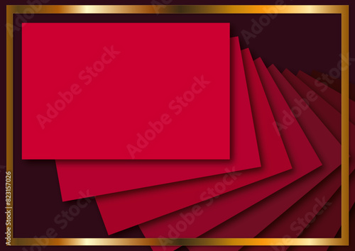 Rahmenstapel rot
