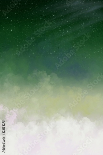 blue sky and clouds