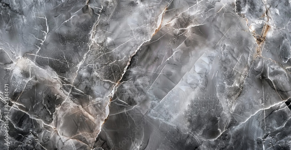 A closeup of grey marble texture, showcasing the intricate patterns and textures that make it an iconic material for interior design A closeup of grey marble texture, showcasing the intricate patterns and textures that make it an iconic material for interior design