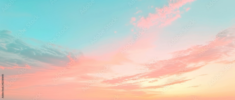 Vibrant Sunset Colors Painting the Sky Serenely