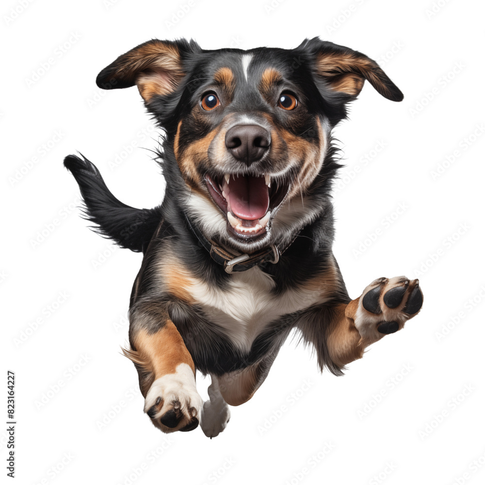 Cute playful and adorable dog background cutout, PNG file Cute playful and adorable dog background cutout, PNG file