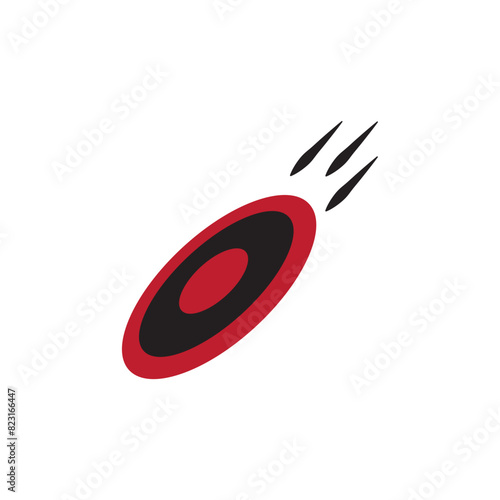 frisbee logo icon
