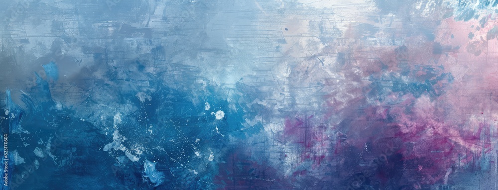 Abstract Artistic Background with Blues and Pinks Abstract Artistic Background with Blues and Pinks