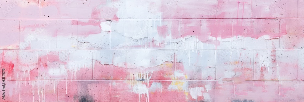 Obraz premium Abstract Pink and White Textured Background