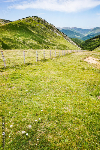 Landscape of the Pyrenees of Spain