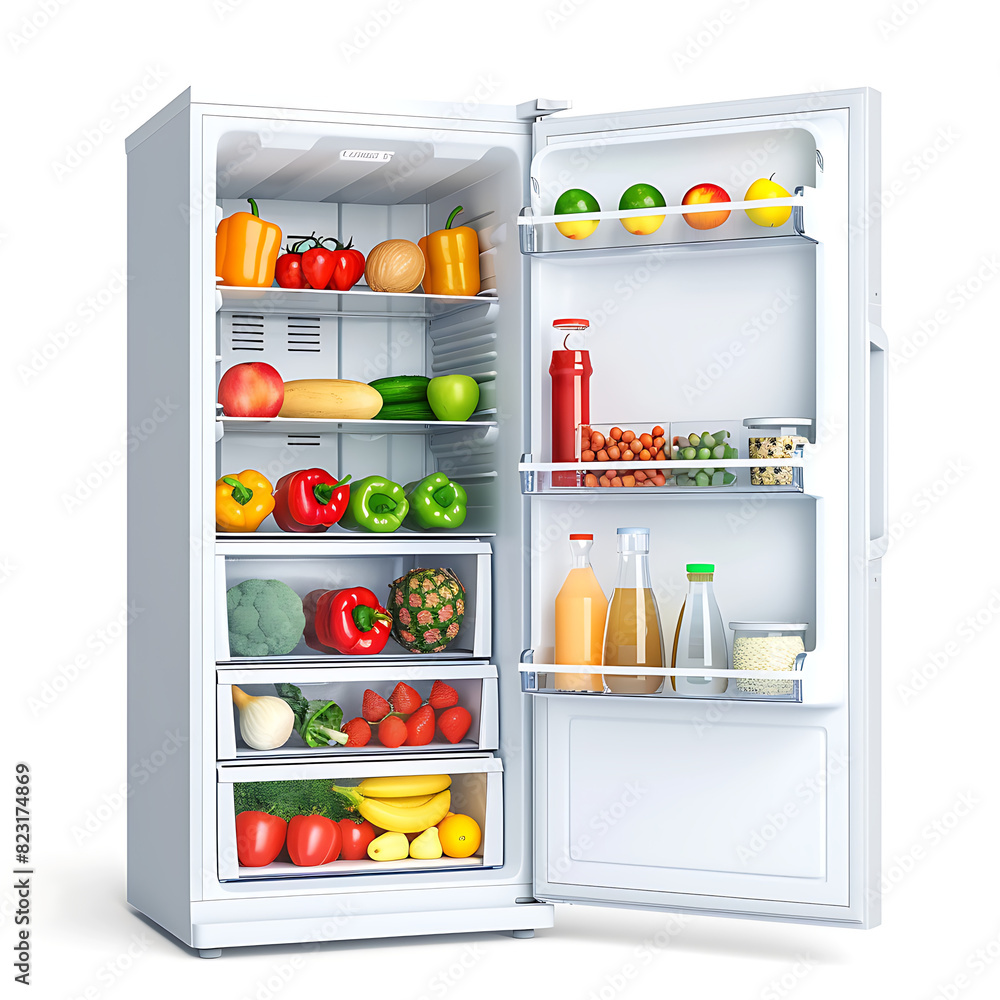 Refrigerator, a household electrical appliance for preserving food for a long time Refrigerator, a household electrical appliance for preserving food for a long time