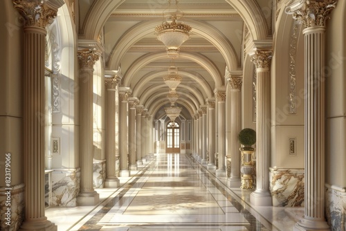 Classical Corridor Interior