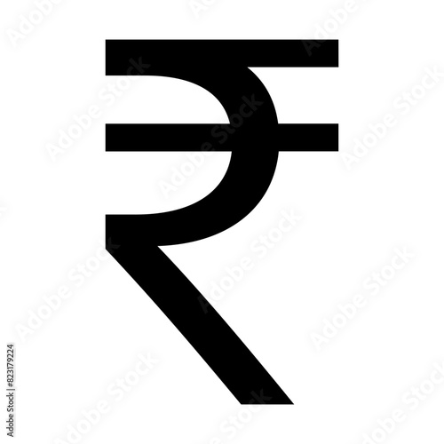 Rupee Currency Icon, Simple Icon Vector Design, best used for presentation, application, web and banner