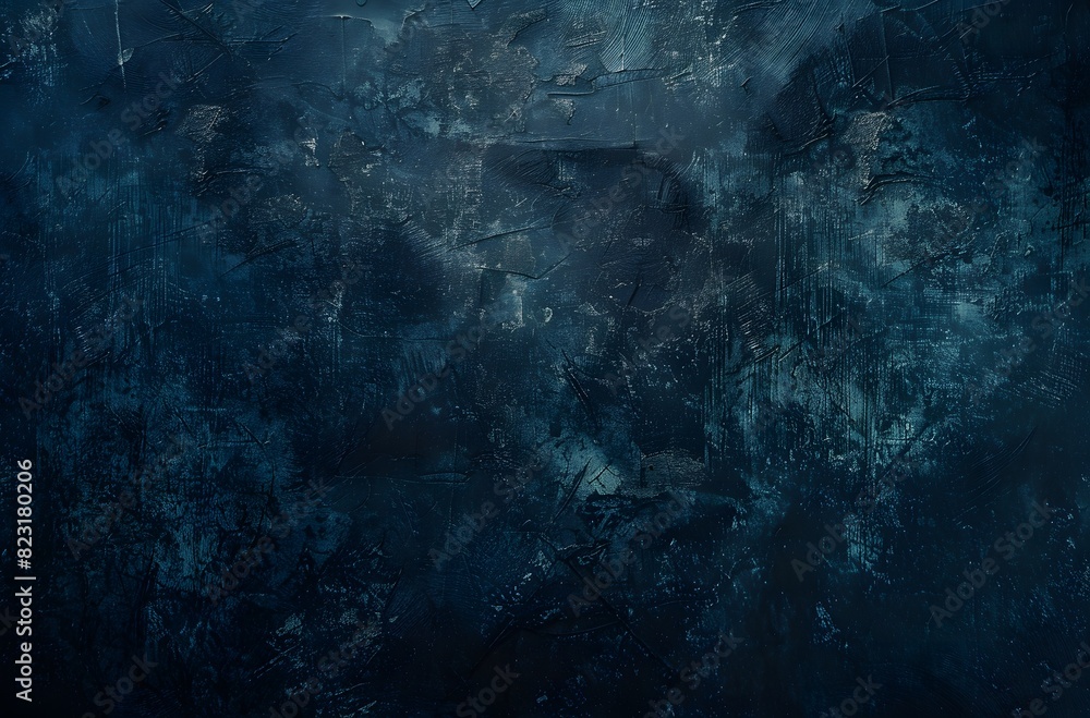 Obraz premium Dark Blue Grunge Texture Background