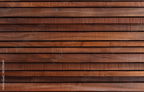 Wallpaper Mural A closeup of the slats on an outdoor wooden wall, showcasing their natural wood grain and texture Torontodigital.ca