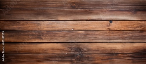 Rustic Brown Wooden Plank Texture Background