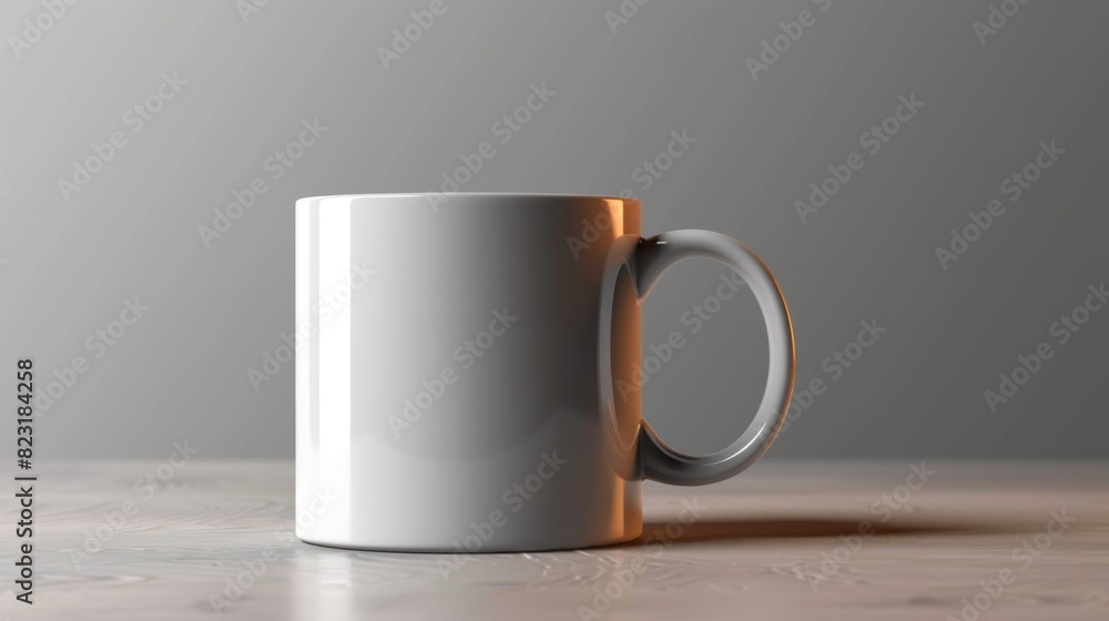 Obraz premium Happy Female Courier Delivering Package Against Vibrant Yellow Background with Copy Space.