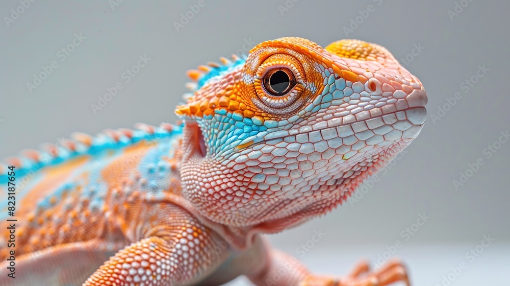 Fototapeta premium Iguana studio shot