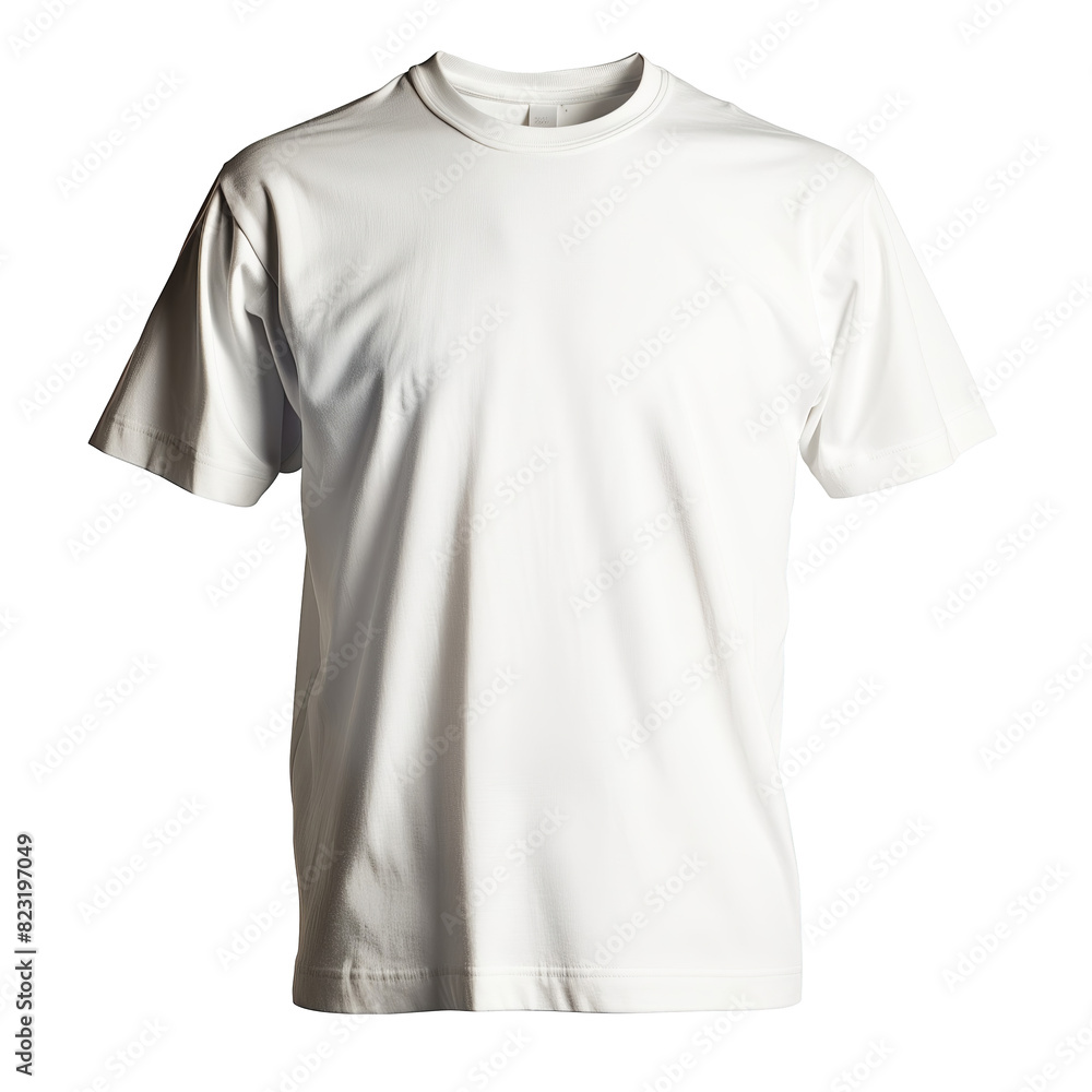 White T-Shirt, Isolated on a Transparent Background, Graphic Resource White T-Shirt, Isolated on a Transparent Background, Graphic Resource