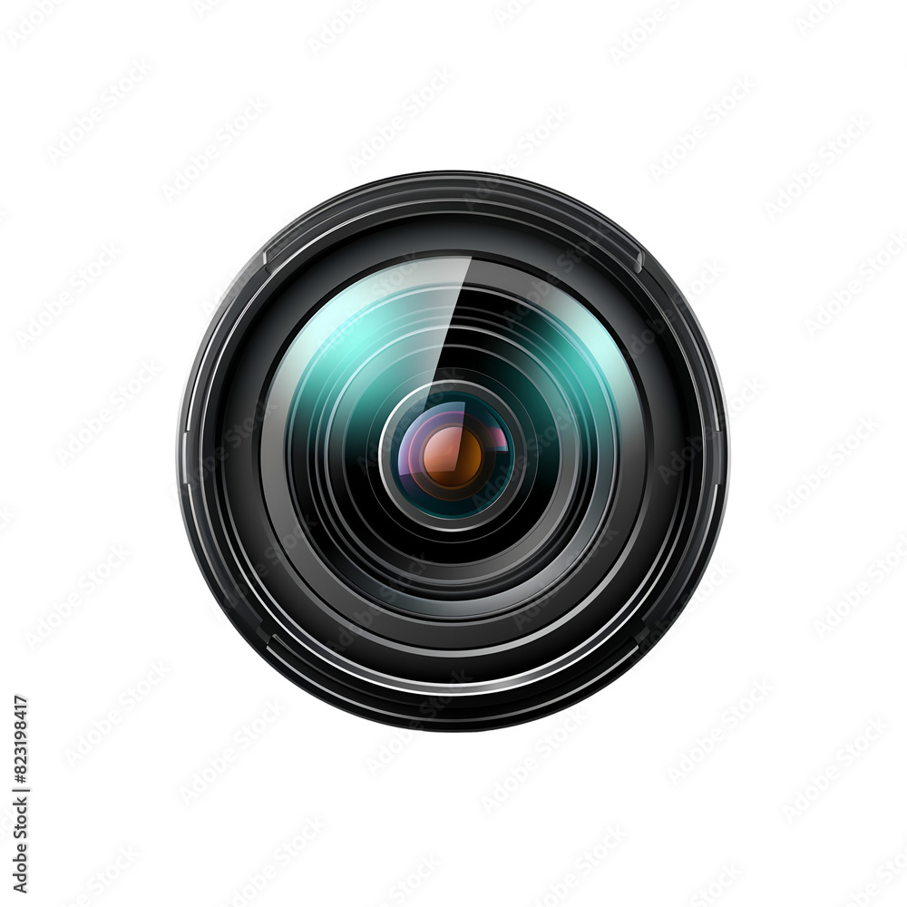 Close Up of a Camera Lens, Isolated on a Transparent Background, Graphic Resource Close Up of a Camera Lens, Isolated on a Transparent Background, Graphic Resource