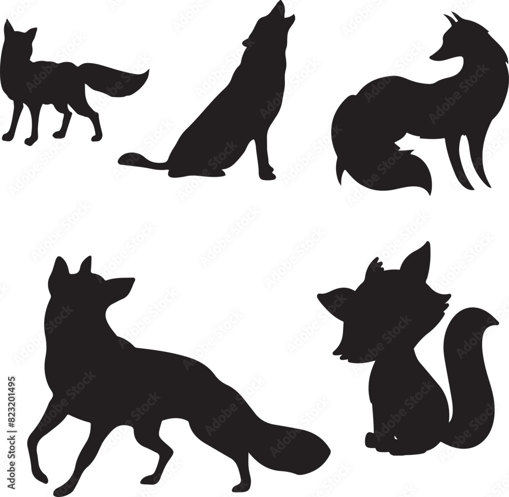 fox silhouette free,Fox Silhouette Stock,Fox Silhouette Vector ,Silhouette Fox Clip Art,silhouette, animal, dog, vector, black, cat, illustration, mammal, pet, animals, wild, isolated, wolf, white, na