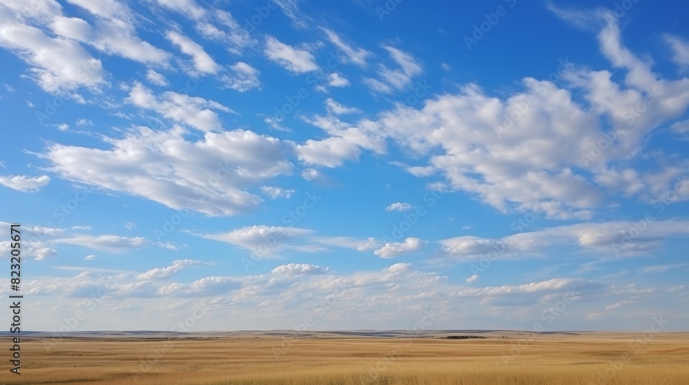 Sky filled with delicate wisps of clouds Sky filled with delicate wisps of clouds