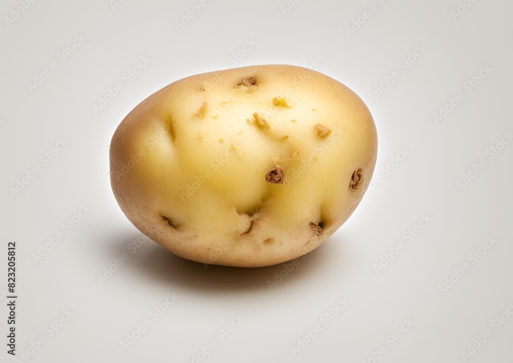 Young potato isolated on a white background. Fresh harvest. Young potato isolated on a white background. Fresh harvest.