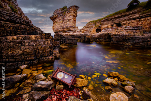 Kerpe offers untouched beauties as it is a natural harbor that has protected itself for centuries. EagleRocks are one of the beauties that Kerpe offers photo