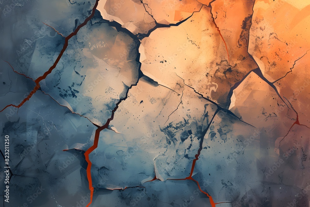 Cracked concrete wall covered with gray cement surface. Old grunge textures backgrounds. Plaster wall. Cracked concrete wall covered with gray cement surface. Old grunge textures backgrounds. Plaster wall.