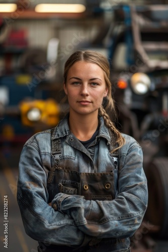 female mechanic