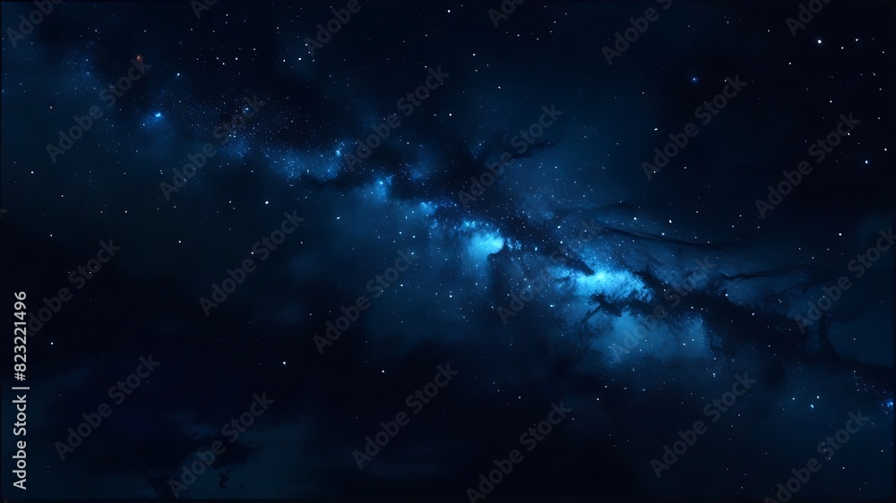 Space abstract background. blue star field of the milky way galaxy. Space abstract background. blue star field of the milky way galaxy.