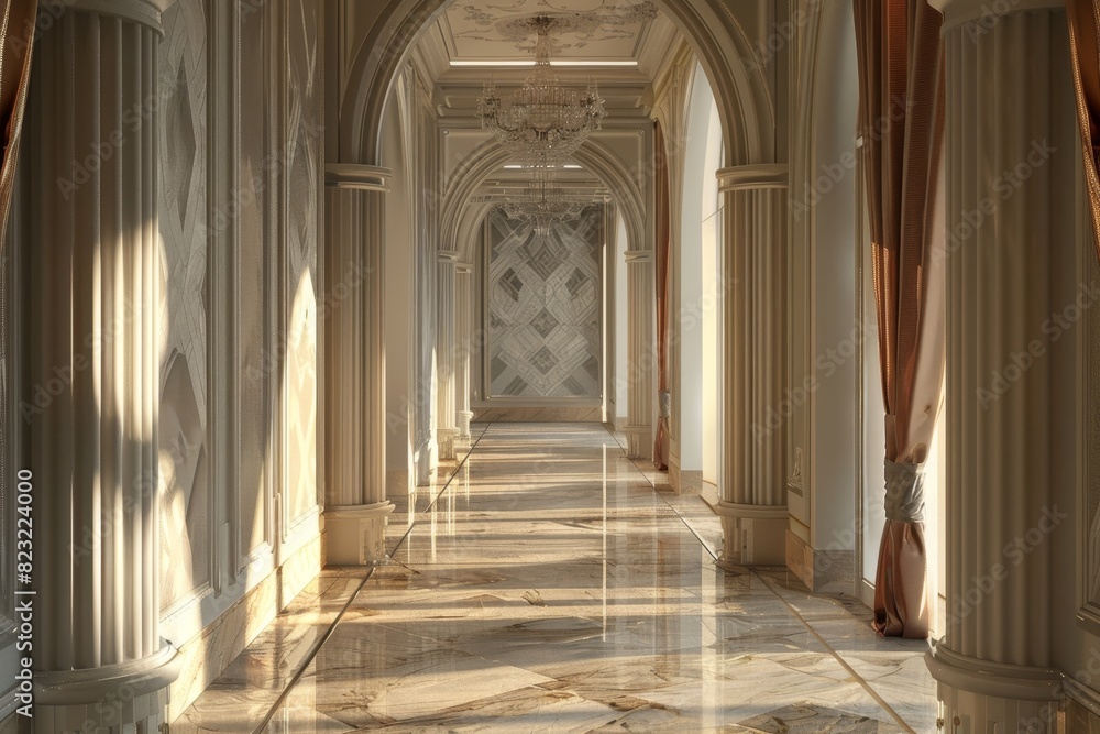 Classical Corridor Interior